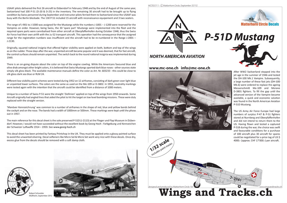 P-51 Instructions